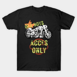 Old Boys Acces Only, Old Boys Gifts T-Shirt